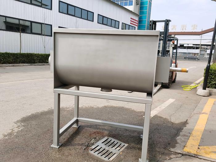 NEW 15 CU. FT. DOUBLE RIBBON BLENDER - S/S - 10 HP