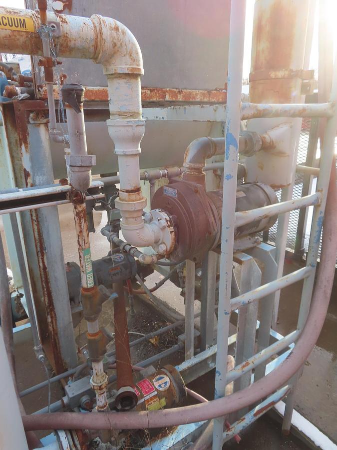 Used 2 FT x 2 FT ALAR ROTARY VACUUM DRUM FILTER (#9567)