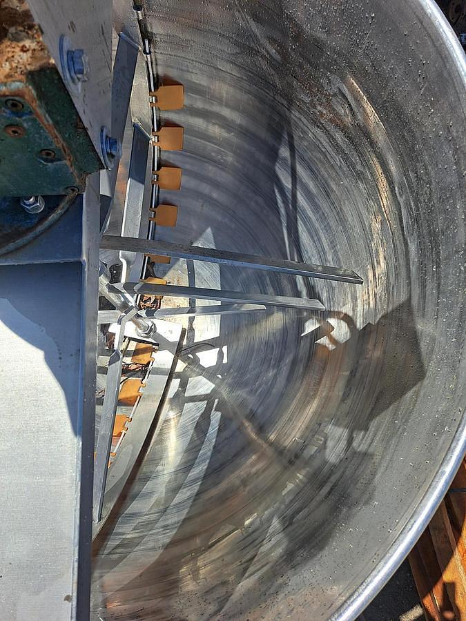 Used 500 GALLON LEE DOUBLE MOTION KETTLE - S/S - JACKETED