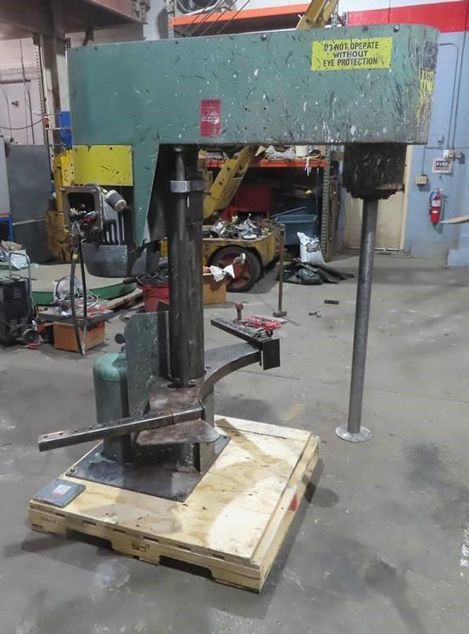 Used 20 HP SCHOLD HIGH SPEED DISPERSER - AIR/OIL LIFT