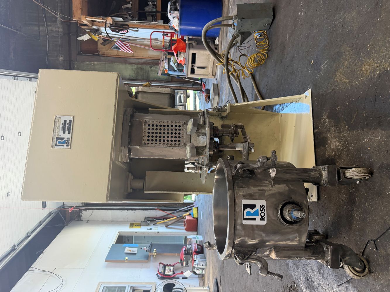 Used 3 GALLON ROSS DUAL SHAFT MIXER - S/S - JACKETED