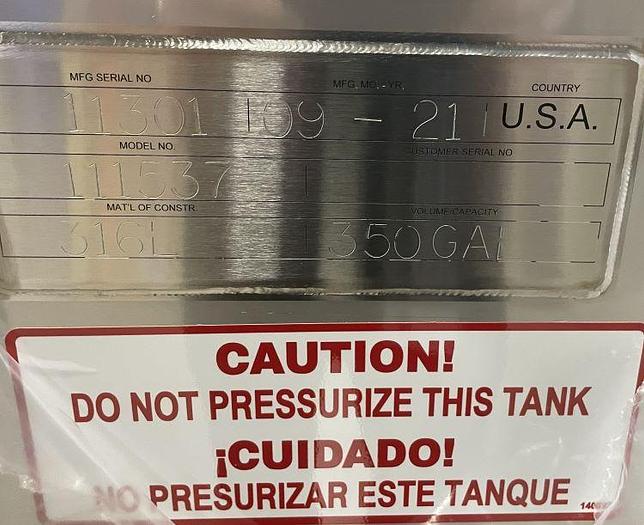 Used UNUSED 350 GALLON LIQUITOTE TOTES - 316L S/S (32)