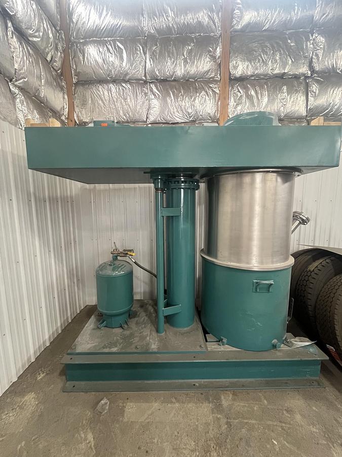 Refurbished REBUILT 100 GALLON ROSS DOUBLE PLANETARY MIXER - MODEL HDM-100 - S/S - VACUUM - JACKETED - NEW XP MOTOR