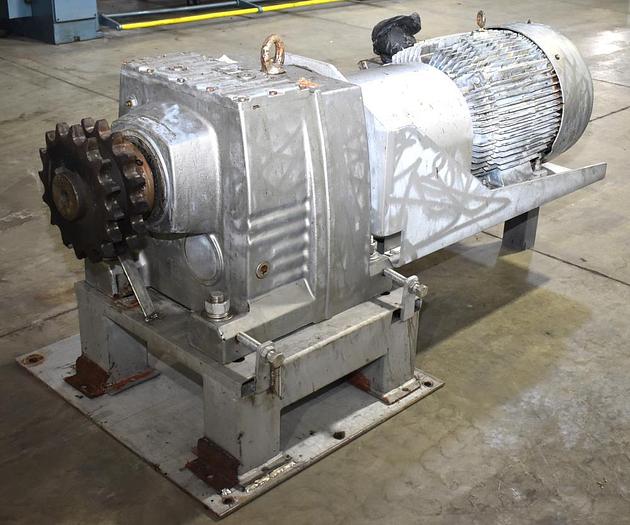 Used 120 CU. FT. AMERICAN PROCESS DOUBLE RIBBON BLENDER - S/S - 100 HP