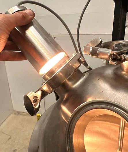 Used 2 GALLON LEE S/S JACKETED REACTOR AND MIXER