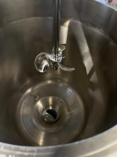 Used USED ZETTERSTROMS 20 LITER STAINLESS STEEL JACKETED PRESSURE VESEL