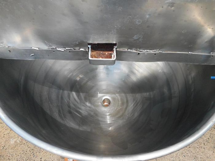 Used 150 GALLON GROEN KETTLE WITH SCRAPE AGITATION