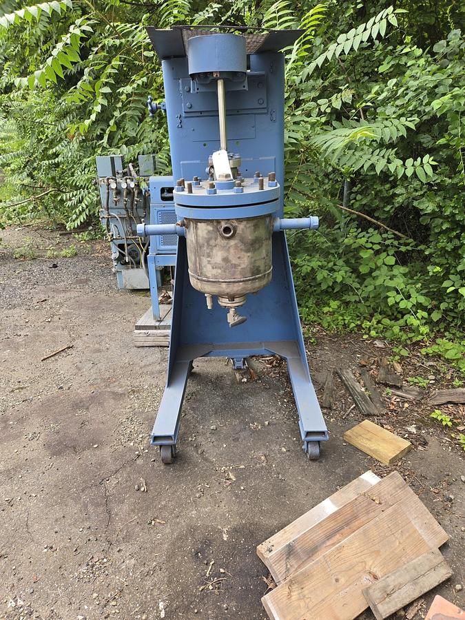 Used 5 GALLON BLAW KNOX REACTOR – T-316 S/S – 150/FV/150 PSI (#9025)