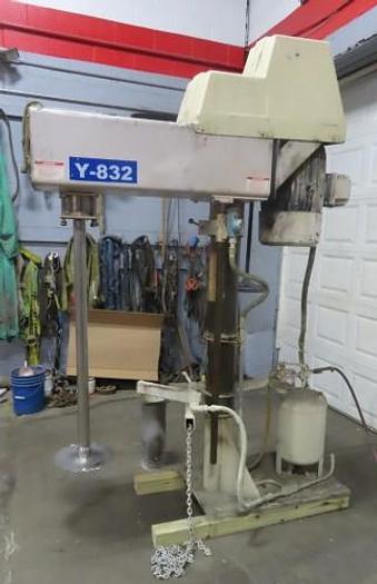 Used 25 HP COWLES HIGH SPEED DISPERSER WITH VARIABLE SPEED