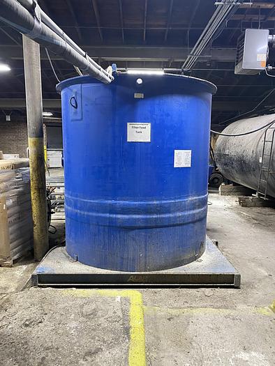 Used 3' x 4' ALAR ROTARY VACUUM DRUM FILTER - MODEL 340