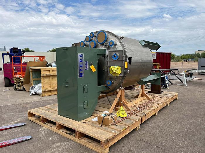 125 HP MYERS TANK MOUNTED HIGH SPEED DISPERSER - 1280 GAL S/S - JKTD