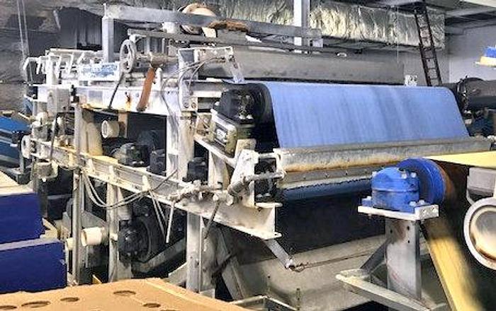 Used 120 GPM ASHBROOK KLAMPRESS WASTEWATER BELT PRESS - RECONDITIONED