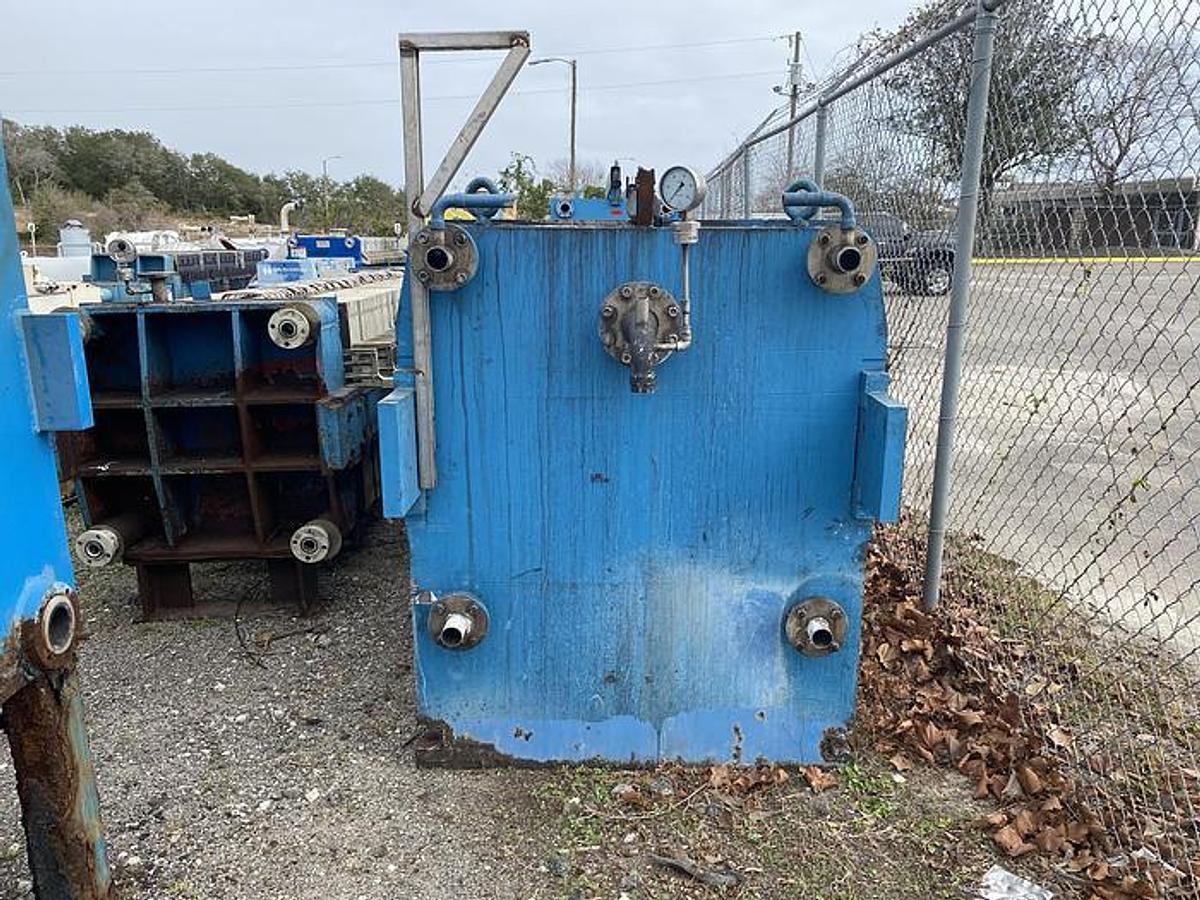 Used 60 CU. FT. PERRIN FILTER PRESS