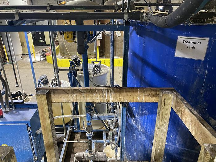 Used 3' x 4' ALAR ROTARY VACUUM DRUM FILTER - MODEL 340