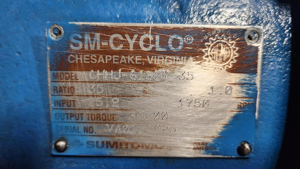 Used 87 CU. FT. WORKING CAPACITY RIBBON BLENDER - S/S - JACKETED - 10 HP