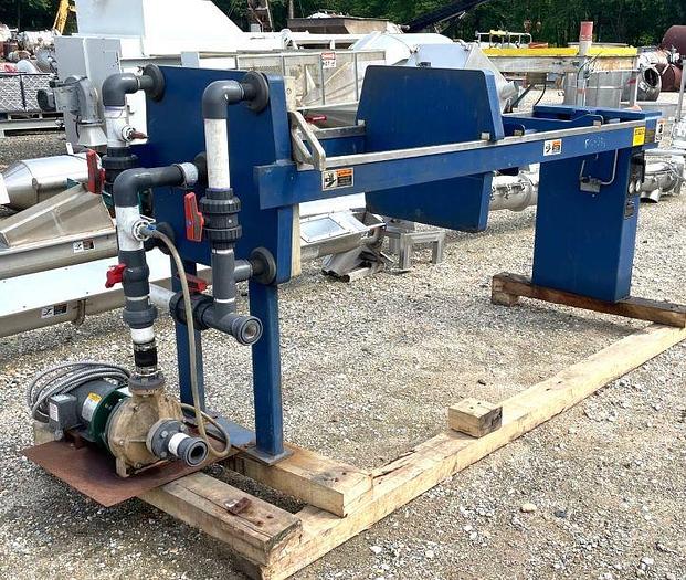 Used 5 CU. FT. US FILTER J-PRESS - 630 MM - AUTOMATIC (EXPANDABLE)