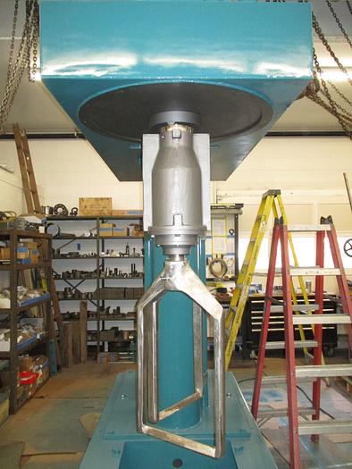 Used 100 GALLON ROSS DOUBLE PLANETARY MIXER - MODEL HDM-100 - S/S - VACUUM - JACKETED - NEW XP MOTOR