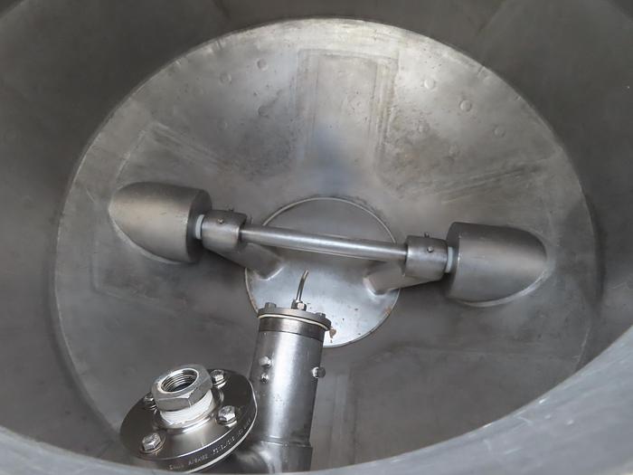 Used 10 CU. FT. GEMCO SLANT CONE ROTARY VACUUM DRYER - GEMCOMATIC LOADING SYSTEM - 316L S/S