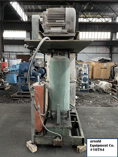 Used 100 GALLON ROSS DOUBLE PLANETARY MIXER - MODEL HDM-100 - S/S - VAC - JKTD.