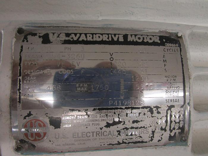 Used 75 GALLON ROSS DOUBLE PLANETARY MIXER - NON-VACUUM WITH (2) SINGLE WALL MIX CANS