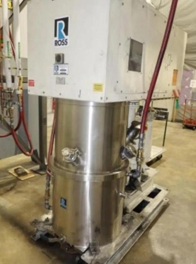 Used 40 GALLON ROSS POWERMIX PLANETARY DISPERSER - S/S