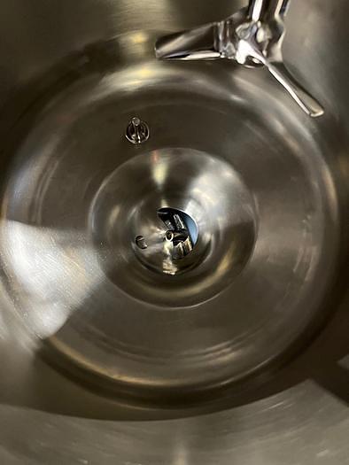 Used 10 LITER ZETTERSTROM STAINLESS STEEL JACKETED PRESURE VESSEL