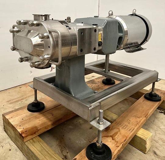 Used 10 HP WAUKESHA CHERRY-BURRELL POSITIVE DISPLACEMENT PUMP - S/S