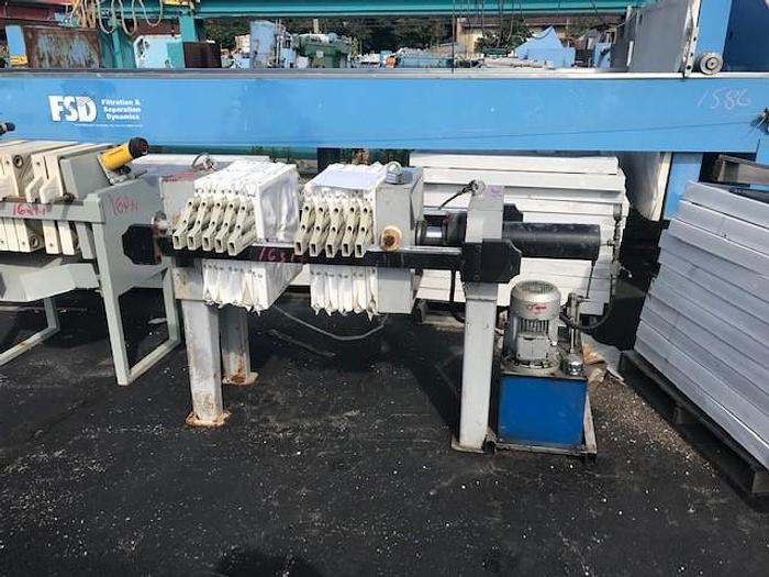 Used 2 CU. FT. EKSEN FILTER PRESS