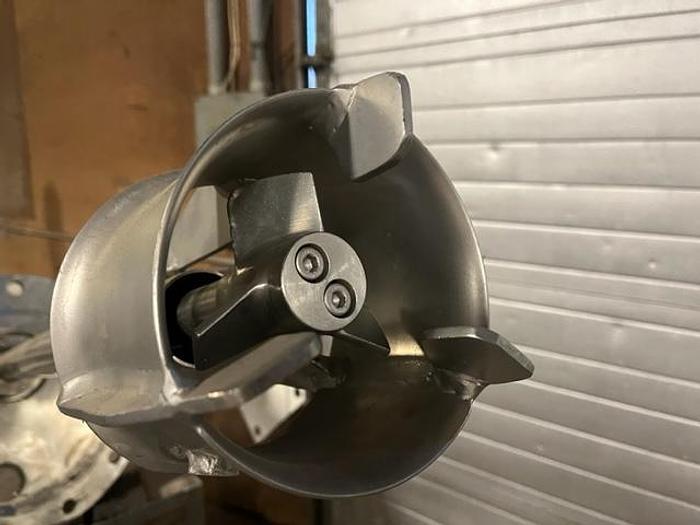 Used 500 GALLON SOVEREIGN STAINLESS BATCH REACTOR - S/S - 150/150 PSI