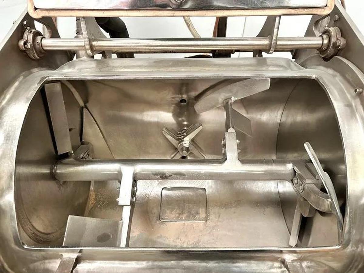 Used LITTLEFORD PLOUGH MIXER - MODEL FM 130-D - S/S - JACKETED - VACUUM RATED