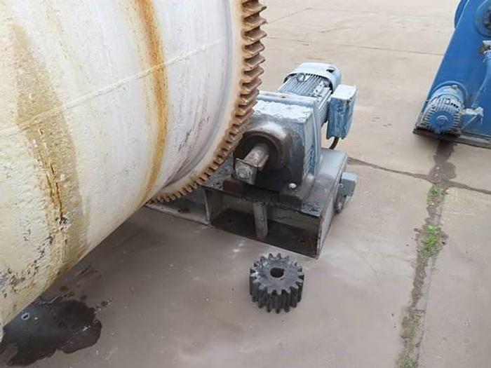 Used 5' x 42" LONG STEVECO PEBBLE MILL - ALUMINA BRICK LINED