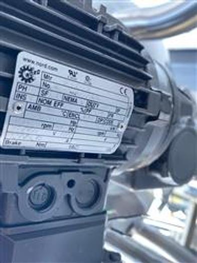 Used USED 100 LITE STAINLESS TECHNOLOGIES LIGHTNIN MIXER WITH REACTOR