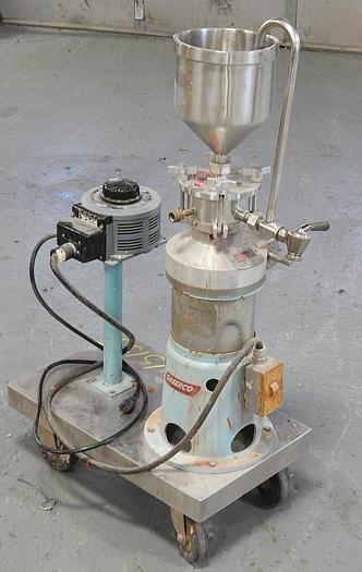 Used GREERCO VERTICAL COLLOID MILL - MODEL W-250-V - ALL S/S