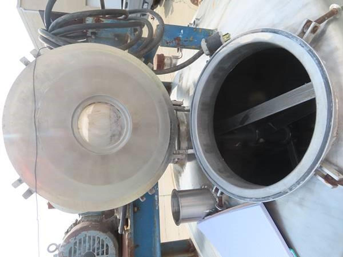 Used 400 GALLON MIX TANK - S/S - JACKETED