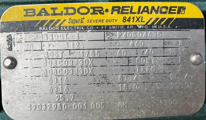 Used 250 CU. FT. MARION RIBBON BLENDER - SANITARY S/S