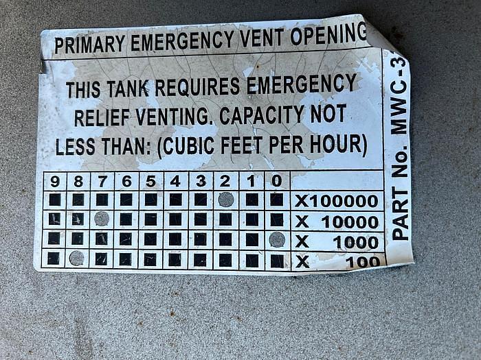 Used 4000 GALLON MODERN WELDING DOUBLE WALL VESSEL TANK S/S UL-142