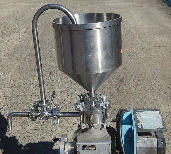 Used GREERCO VERTICAL COLLOID MILL - MODEL W-250-VB - ALL S/S