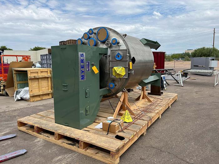 125 HP MYERS TANK MOUNTED HIGH SPEED DISPERSER - 1280 GAL S/S - JKTD