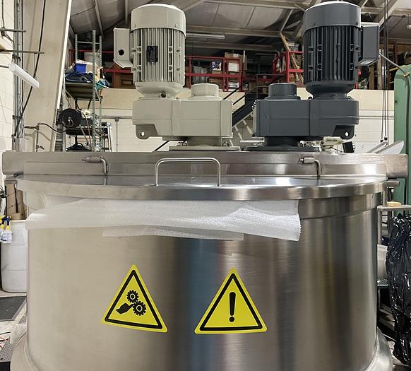 NEW 150 GALLON TWIN ACTION KETTLE - S/S - 90 PSI JACKET