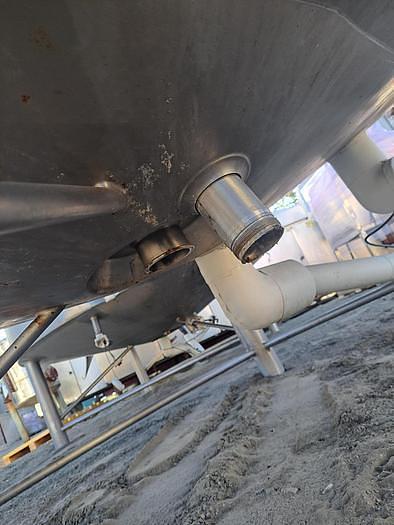Used 1,000 GALLON APV CREPACO SCRAPER AGITATED PROCESSOR TANK - JACKETED