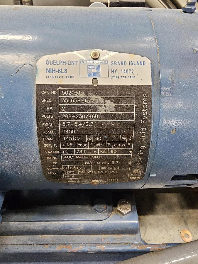 Used 50 GALLON LEE DOUBLE MOTION VACUUM KETTLE WITH MOKON HEATER