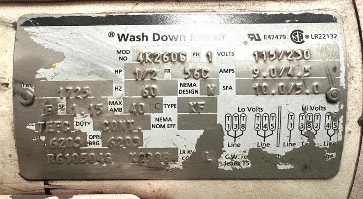 Used LITTLEFORD PLOUGH MIXER - MODEL FM 130-D - S/S - JACKETED - VACUUM RATED