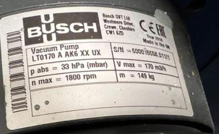 Used CORNELL MODEL D-26 VERSATOR - S/S - ON BASE WITH VACUUM PUMP