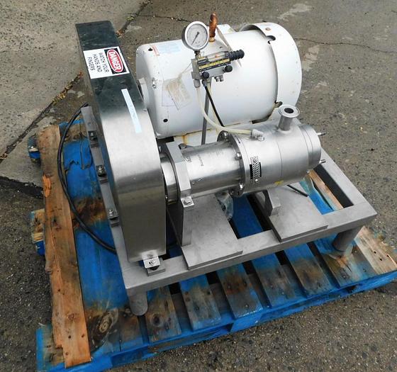 Used ADMIX BOSTON SANITARY DOUBLE CONE CONTINUOUS INLINE SHEAR MILL