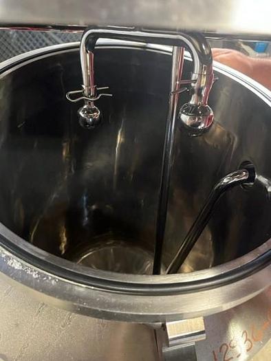 Used 100 LITER / 25 GALLON PRECISION PORTABLE REACTOR - 316L S/S - 45 PSI INTERNAL / 120 PSI JACKET