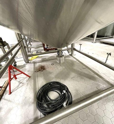 Used 7,500 GALLON FELDMEIER PROCESSOR TANK - SANITARY S/S - JACKETED