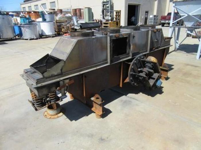 Used 12" IN. x 10' FT. FLUID BED DRYER – S/S