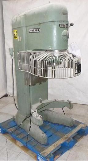 Used 140 QT. HOBART PLANETARY MIXER WITH BOWL GUARD