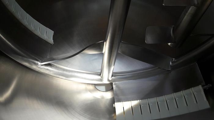 200 GALLON TWIN ACTION AGITATED KETTLE - 316 S/S - 80 PSI