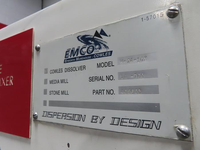 Used 10 HP COWLES HIGH SPEED DISPERSER - S/S - V/S